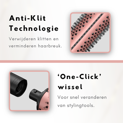 Brosse chauffante en céramique 3 en 1 Nysah.