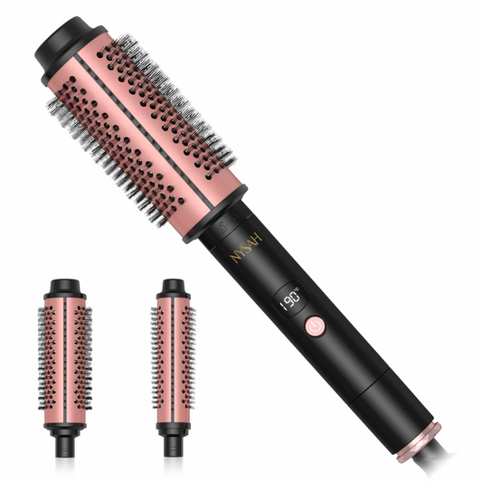 Brosse chauffante en céramique 3 en 1 Nysah.