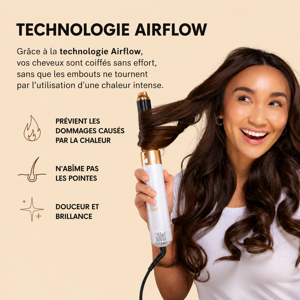 Nysah® | Airwrap 5 en 1
